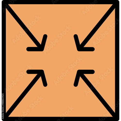 Compress Arrows Alt Icon