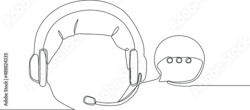 Woman with headset icon vector can be used for call center, costumer service, agent support icon on the web, mobile app, business card etc. Vector illustration.