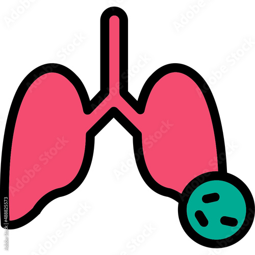 Lungs Virus Icon