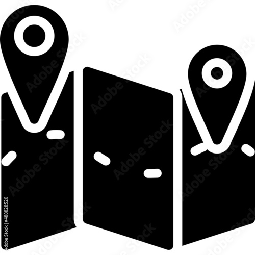 Map Marked Alt Icon
