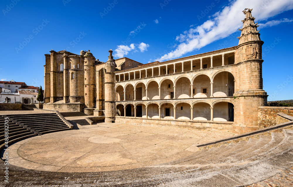 San Benito convent,Alcantara,Caceres,Spain