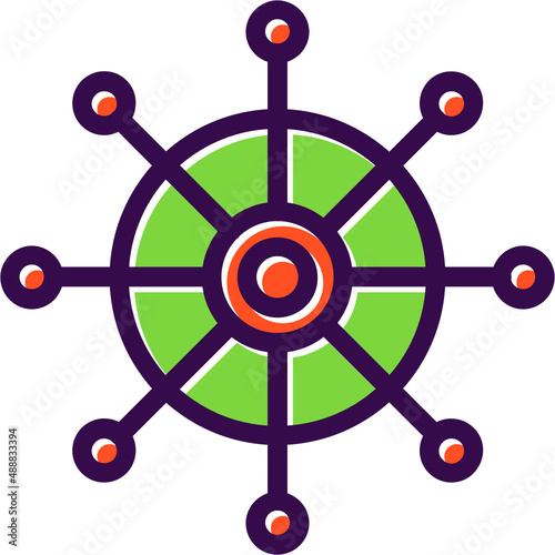 Dharmachakra Icon