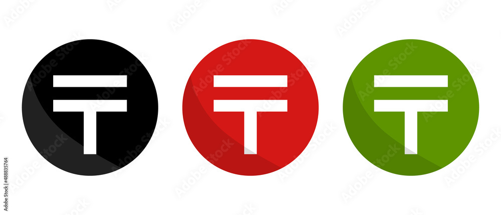 A set of postal mark icons. Editable vectors. A set of postal mark icons. Editable vectors.