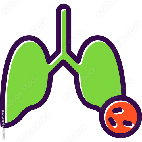 Lungs Virus Icon