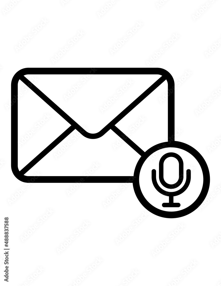 Record Voice Message Flat Icon Isolated On White Background Record Voice Message Flat Icon Isolated On White Background