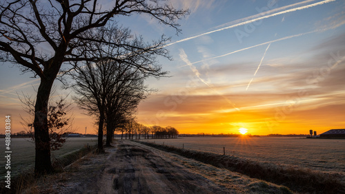 Sonnenaufgang in Hilvarenbeek - Niederlande