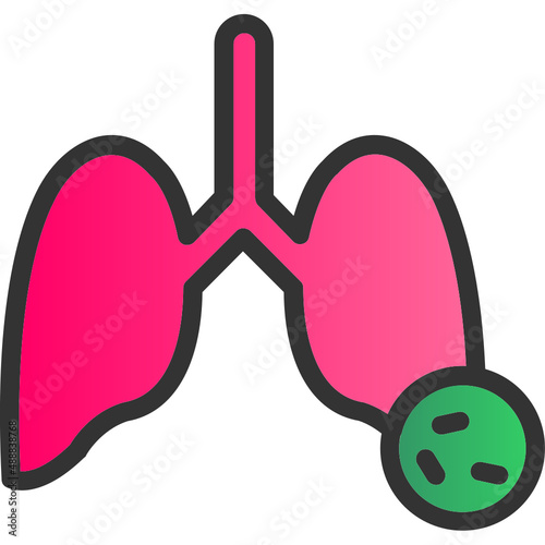 Lungs Virus Icon