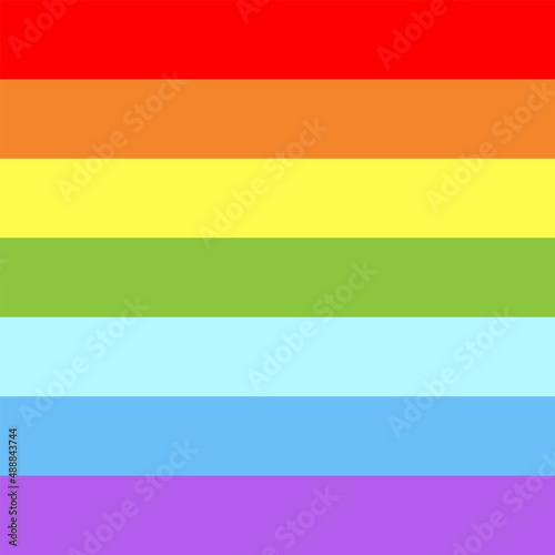 Rainbow seamless pattern background. Vector illustration.