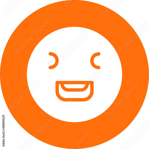 Laugh Squint Icon