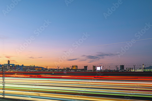 Photography Las Vegas sunset over the city