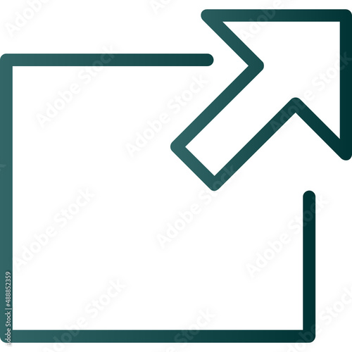 External Link Square Alt Icon