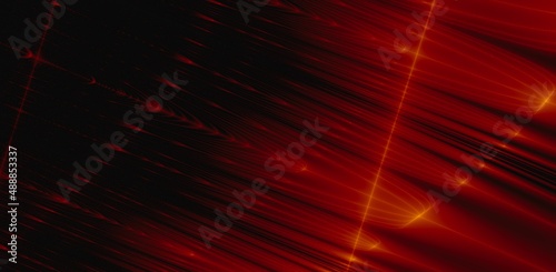 Red fire background. Fractal background futuristic design illustration