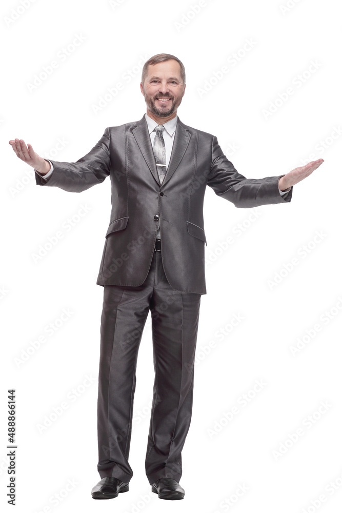 handsome business man. isolated on a white background. handsome business man. isolated on a white background.