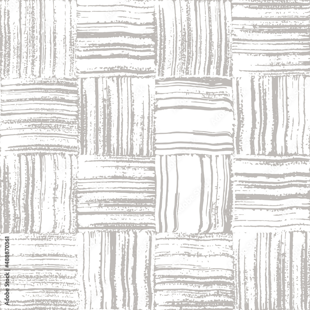 Seamless pattern with squares. Hand drawn abstract background with gray and white lines. Monochrome texture. Seamless pattern with squares. Hand drawn abstract background with gray and white lines. Monochrome texture.
