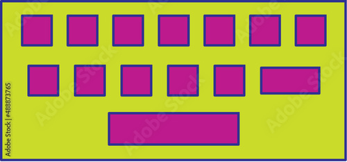 Keyboard Icon - bright