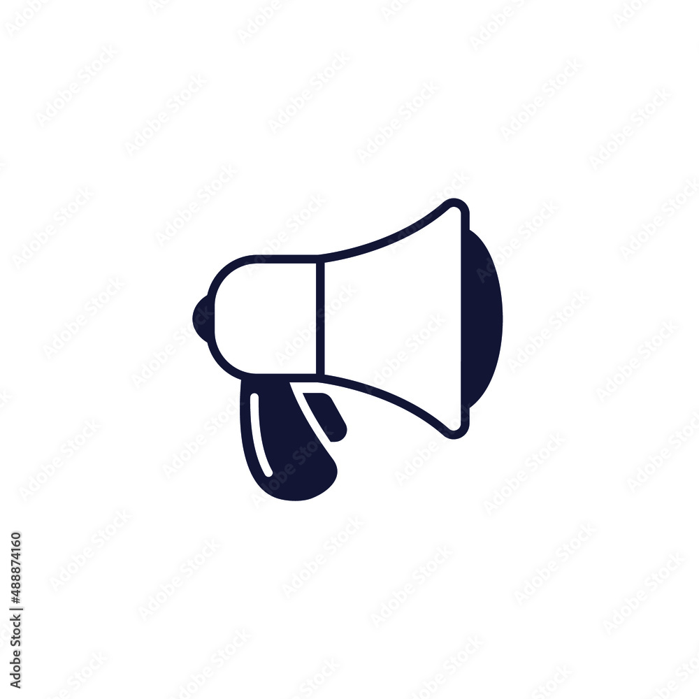 bullhorn icons symbol vector elements for infographic web bullhorn icons symbol vector elements for infographic web