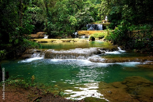 YS Falls in Jamaica 