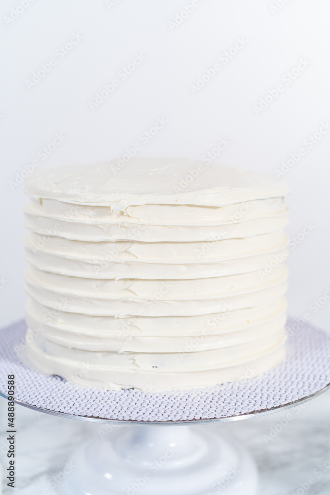 Obraz premium 4th of July chocolate cake