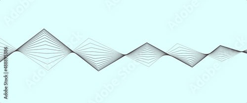 Abstract wave lines vector design concept can be used for background, backdrop, flyer, illustration, website background, landing page background, desktop background.