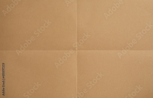 Texture of brown paper as background, closeup