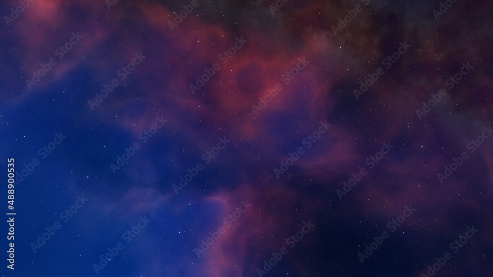 nebula gas cloud in deep outer space, science fiction illustrarion, colorful space background with stars 3d render nebula gas cloud in deep outer space, science fiction illustrarion, colorful space background with stars 3d render