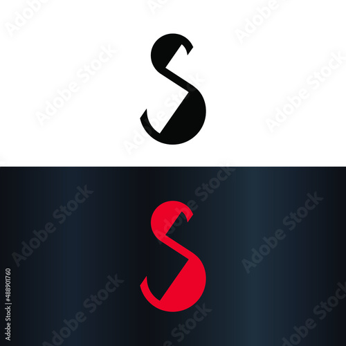 Letter S Creative Unique Modern Vector Logo Design