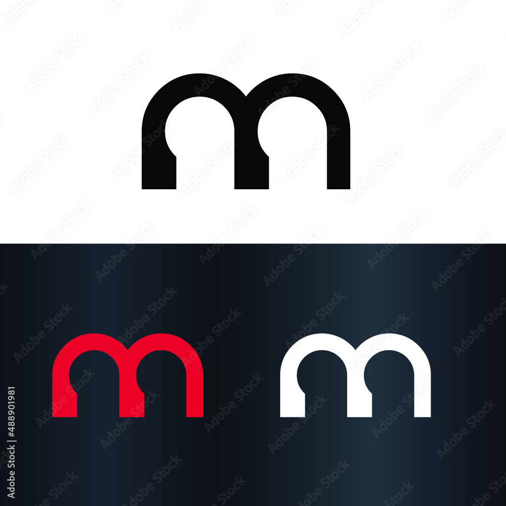 Letter M Creative Unique Modern Vector Logo Design Letter M Creative Unique Modern Vector Logo Design