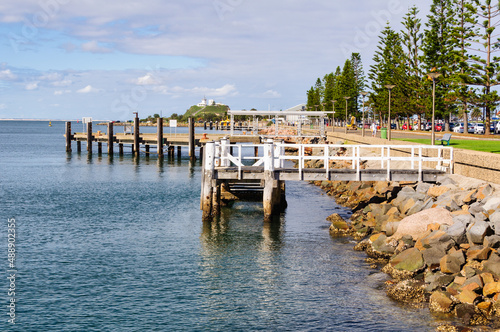 Photography Wharfs along the Foreshore Footpath - Newcastle, NSW, Australia