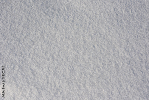 white snow background © Konstantin