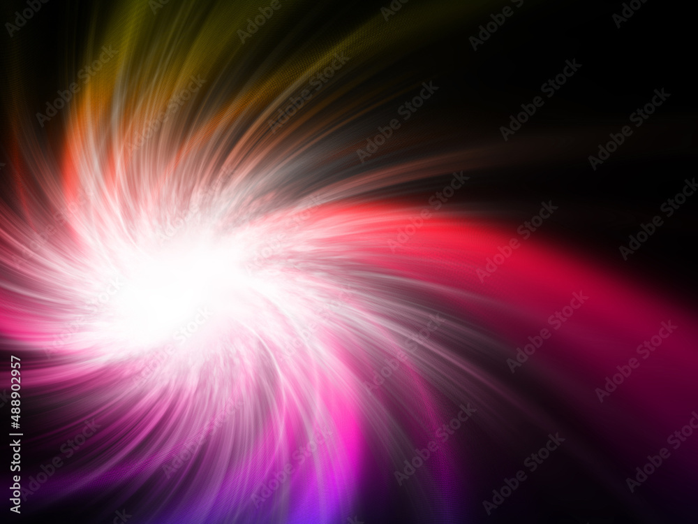 Obraz premium Abstract flash light