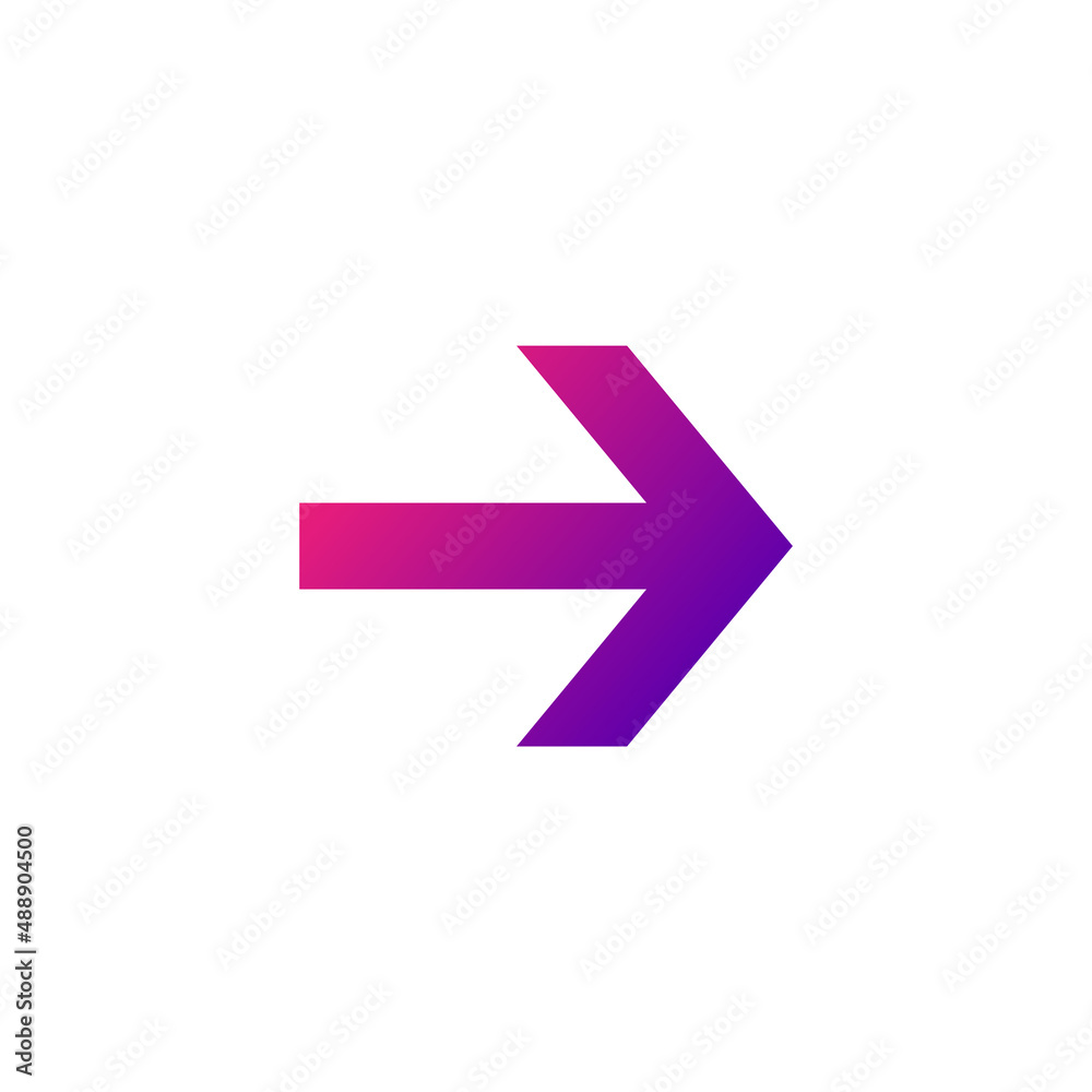 Arrow icon design template vector isolated illustration Arrow icon design template vector isolated illustration