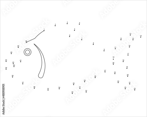 Fish Icon Connect The Dots M_2112002