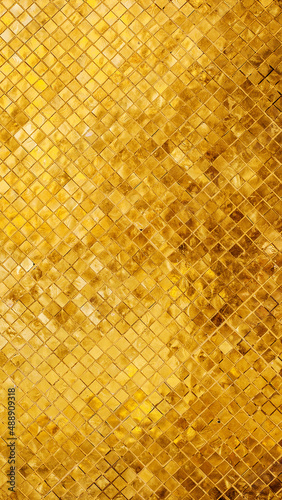 gold mosaic background