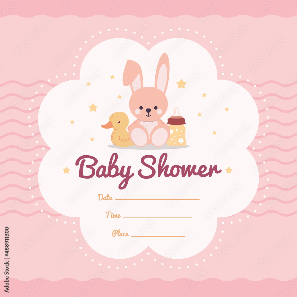 cute baby shower invitation cute baby shower invitation