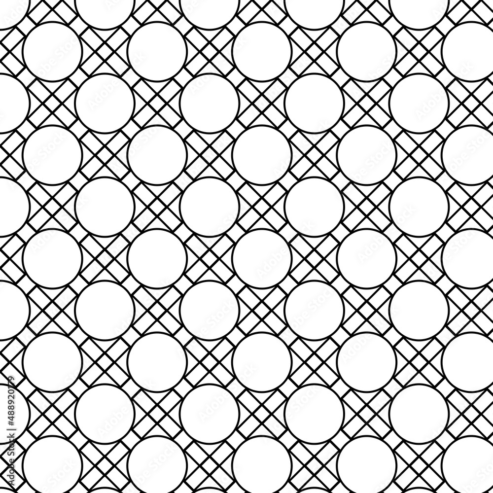 Naklejka premium Graphic geometric pattern for your design and background