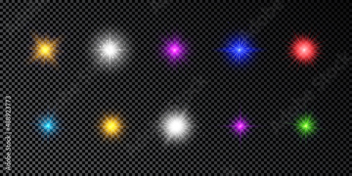 Light effect of lens flare