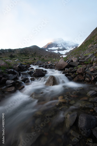 stream in the mountains