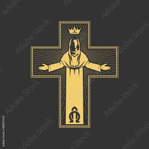 Jesus Christ is the good shepherd and king of the universe.