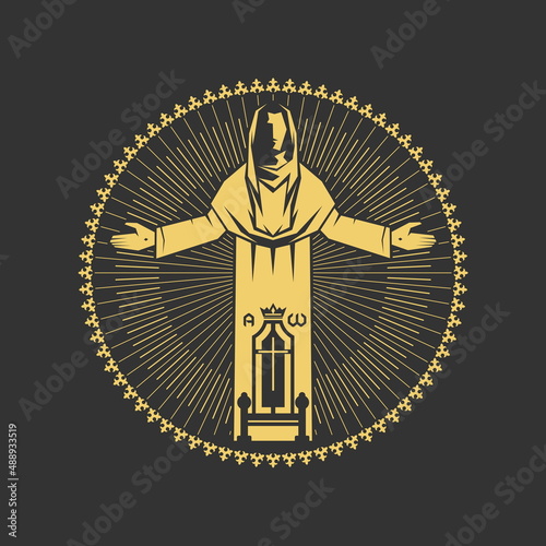 Jesus Christ is the good shepherd and king of the universe.