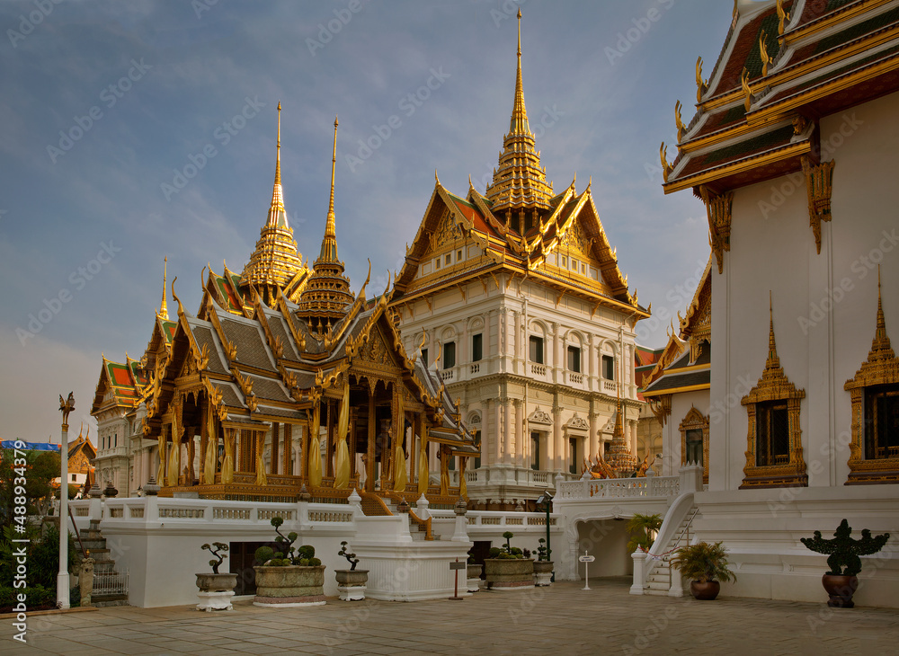 The Grand Palace  is a complex of buildings at the heart of Bangkok, Thailand.