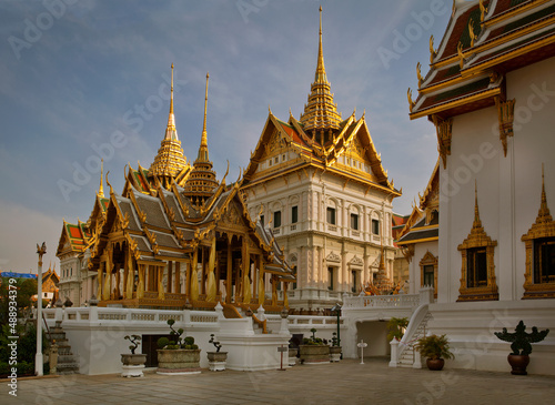 The Grand Palace  is a complex of buildings at the heart of Bangkok, Thailand. © Andrey