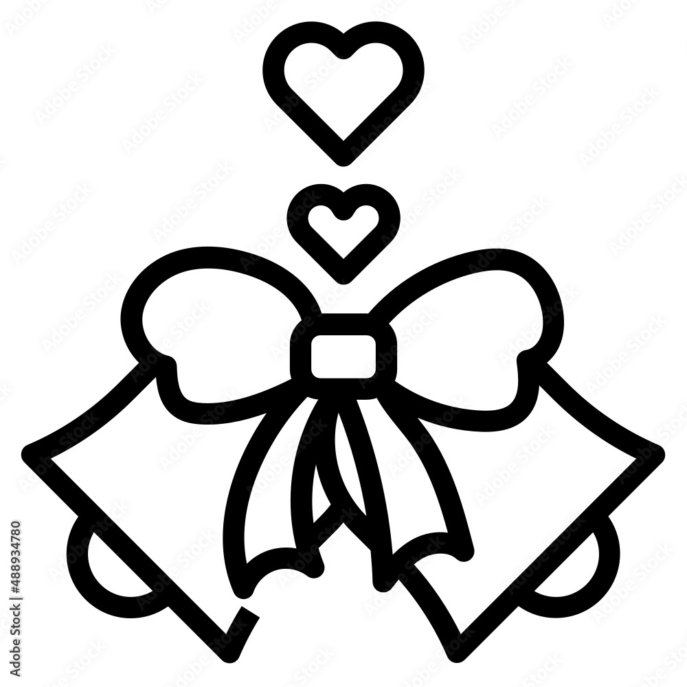 Fototapeta premium wedding bells