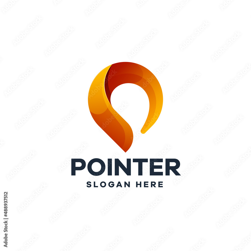 Professional Pointer Map Location Logo Professional Pointer Map Location Logo