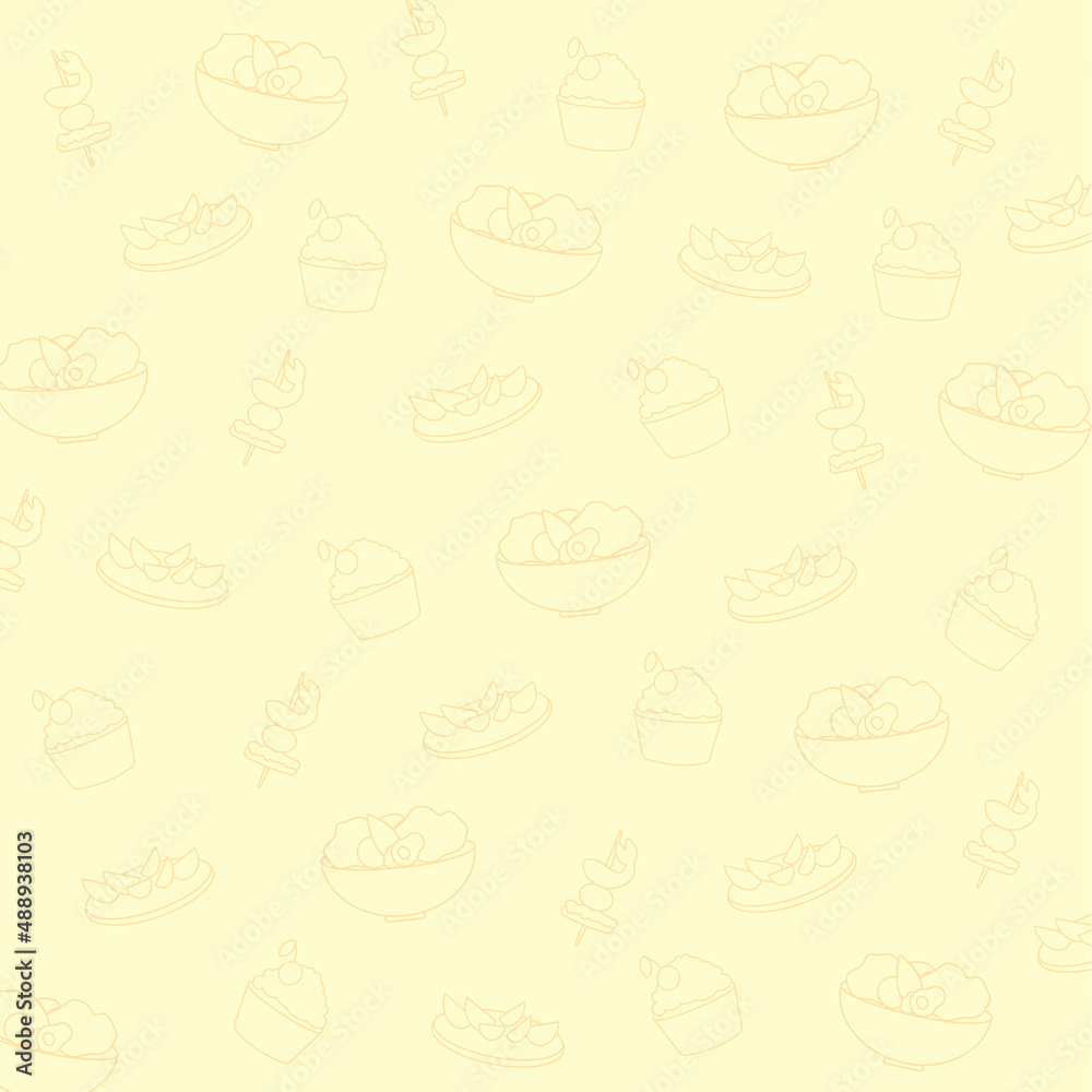 seamless pattern with cake on light background seamless pattern with cake on light background