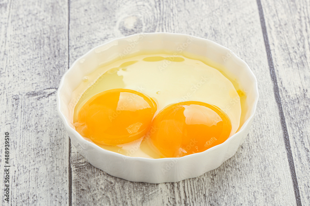 Chicken egg in the bowl Chicken egg in the bowl