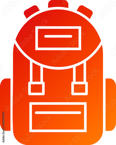 Bagpack Icon Style