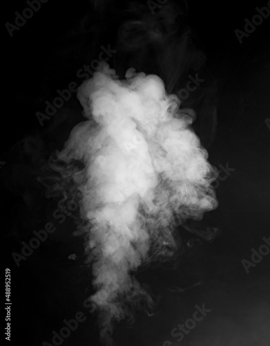 Abstract smoke on a dark background