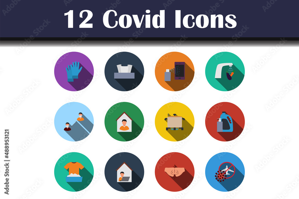 Covid Icon Set