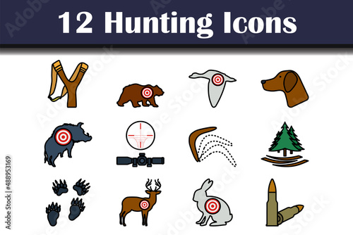 Hunting Icon Set
