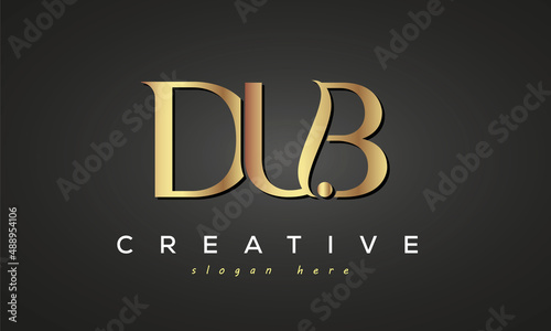 DUB creative luxury logo design